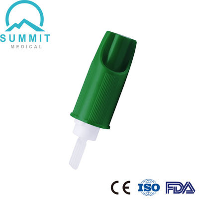 Grüne Fersen-Schnitt-Sicherheits-Lanzetten 21G 1.8mm für pädiatrische Blutprobe