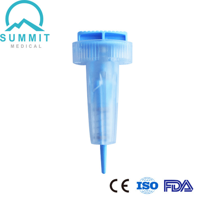 Sterile Druckknopf-Lanzette 28G 1.6mm für die Blutzucker-Prüfung
