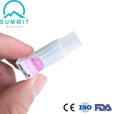 Sterile zuckerkranke Sicherheits-Nadeln mit unsymmetrischem Schutz 31G 4mm