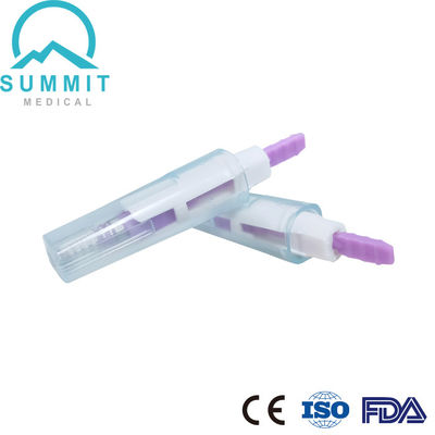 Sterile Druckaktivierte Sicherheitslanze 28G 1,8mm Lila 100 Stück pro Schachtel