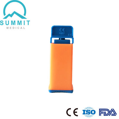 Einmalverwendbares Gerät zur automatischen Lanzierung Sicherheit Blutlanz 21G 2,2 mm Orange