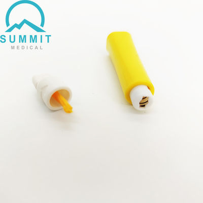 Einmalverwendbarer Sicherheitslanzet 21G 2,2 mm für schnelle Tests Gelb 100 pro Schachtel
