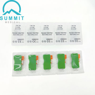 Individuell verpackte Sicherheits-Engineering Heel Blade Säuglings-Sicherheitslancet