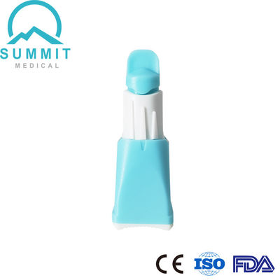 Auto-Sicherheits-Blutlanzette 23G mit 3 Tiefen 1,3 mm, 1,8 mm, 2,3 mm