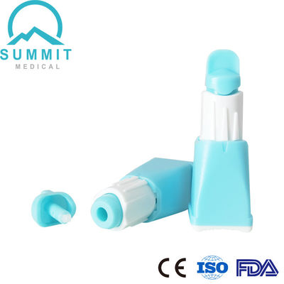 Auto-Sicherheits-Blutlanzette 23G mit 3 Tiefen 1,3 mm, 1,8 mm, 2,3 mm