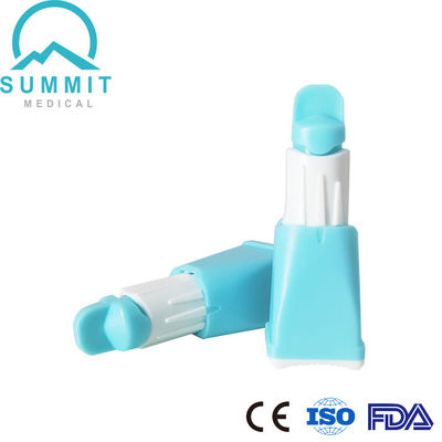 Auto-Sicherheits-Blutlanzette 23G mit 3 Tiefen 1,3 mm, 1,8 mm, 2,3 mm