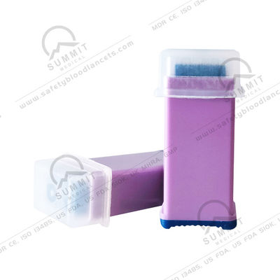Medizinische Einweg-Sicherheits-Blut-Lanzette 28G 1.8mm mit Pull Top Cap