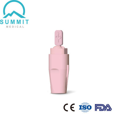 Klinische Sicherheit Blutlanzette mit automatisch zurückziehbarer Nadel 28G/1,8mm 30G/1,5mm