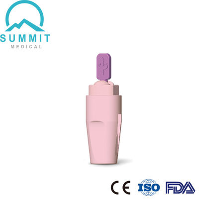 Klinische Sicherheit Blutlanzette mit automatisch zurückziehbarer Nadel 28G/1,8mm 30G/1,5mm