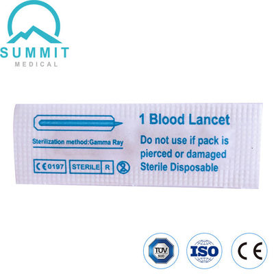 Sterile Finger-Stichel-Edelstahl-Blut-Lanzette mit CER
