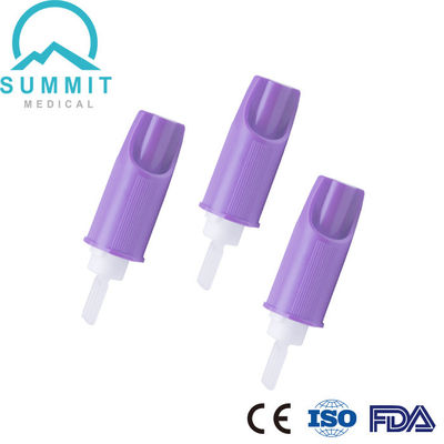 30G Tiefen-automatisches Sicherheits-Lanzetten-Gerät der Nadel-1.4mm, Purpur, 100 Stücke pro Satz