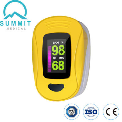 Bunte OLED Anzeige des medizinischen Fingerspitzen-Pulsoximeter-
