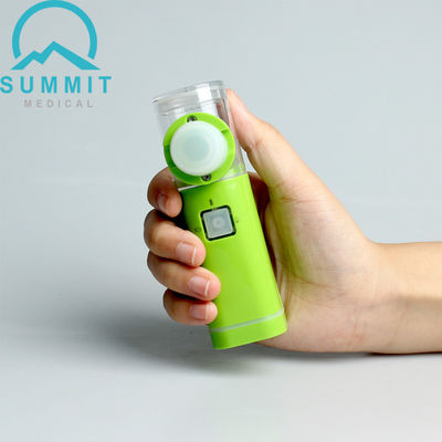 Hauptgebrauch tragbarer Mesh Nebulizers, grüner Ultraschallzerstäuber-Asthma-Inhalator