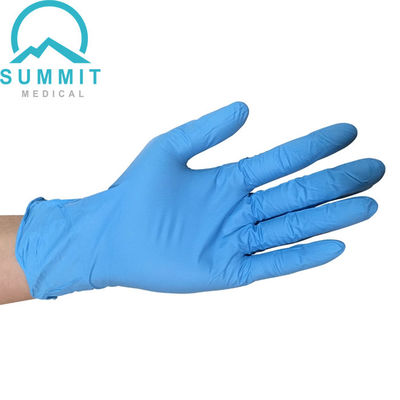 ASTM D6319 maserte 4 Mil Nitrile Disposable Examination Gloves