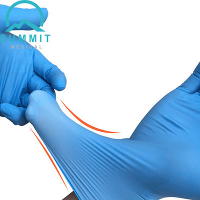ASTM D6319 maserte 4 Mil Nitrile Disposable Examination Gloves