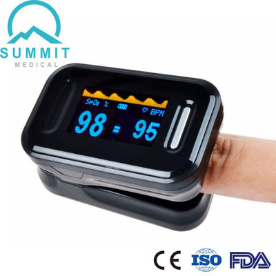 OLED-Oximetrie-tragbarer Fingerspitzen-Pulsoximeter-Sauerstoff-Sättigungs-Monitor