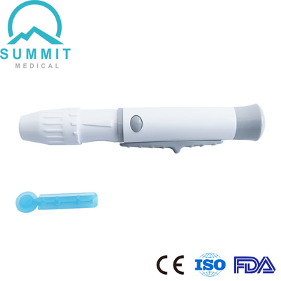 Medizinische Lanzette Pen Lancing Device With 6 Eindringtiefe für zuckerkranken Gebrauch