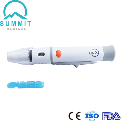 6 Tiefen-justierbarer Lanzetten-Pen Diabetic Lancing Device With-Ejektor