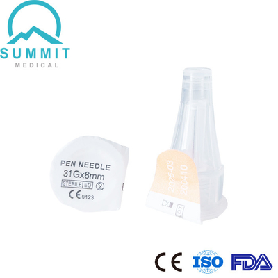 Gamma entkeimte Insulin Pen Needles mit dünner Wand-Technologie 31G 8mm