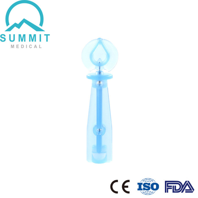 Torsions-Spitzenlanzette der Größen-30G für Lancing Gerät-transparentes Blau