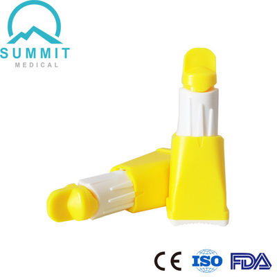 Sicherheits-Blut-Lanzette 26G mit 3 Tiefen 1.3mm 1.8mm 2.3mm für Blut-Diagnosen