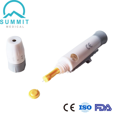 Mini Universal Pen Blood Lancet mit 10 justierbaren Tiefen
