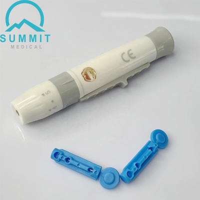 Justierbare Lancing Gerät-Kit Includes Sterile Twist Top-Lanzetten