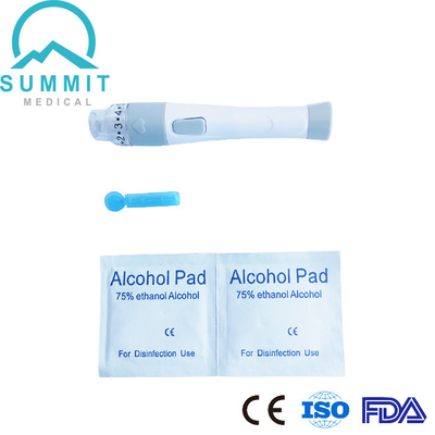 Klare Schutzkappe Glucometer-Nadel Pen For Blood Collection