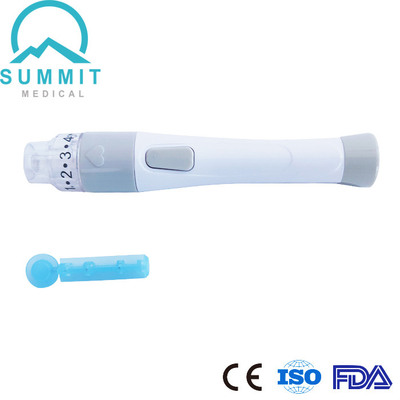Klare Schutzkappe Glucometer-Nadel Pen For Blood Collection
