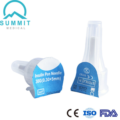 Ultra dünnes Insulin Pen Needles 30G 5mm mit Penta schrägte Nadeln ab