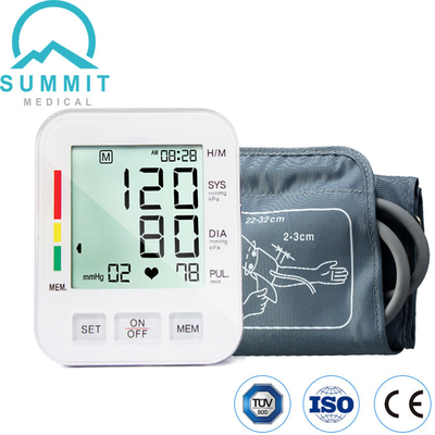 Oberarm-Blutdruck-Monitor-Maschine mit LCD-Anzeige und Gedächtnis der Satz-99X2
