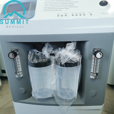 Krankenhaus-Grad-Doppelfluss-medizinische Sauerstoff-Verdichter-Maschine 10 Liter
